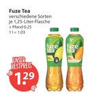 Tee im V-Markt Prospekt Fuze Tea im aktuellen V-Markt Prospekt für 1,29 €