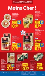 Promos Fromage dans le catalogue "Joyeuses Pâques !" de Lidl Fromage en promo dans le catalogue Lidl à la page 9