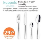 Besteckset "Flair" 24-teilig von Kuppels im aktuellen V-Markt Prospekt für 29,99 €