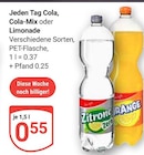 Aktuelles Cola Angebot bei GLOBUS in Bruchsal ab 0,55 €