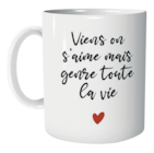 Mug “Saint-Valentin” à Bazarland dans Fourques Mug “Saint-Valentin” à Bazarland dans Fourques