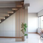 Tasseau claustra MDF(m) revêtu papier imprimé chêne l. 63 x L. 280 cm - Foge en promo chez Castorama Marseille à 79,90 €