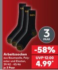Arbeitssocken im Angebot bei Kaufland in Weimar Arbeitssocken Angebote von CAT bei Kaufland Weimar für 4,99 €