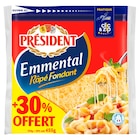 Promo Emmental Râpé Président à 3,59 € dans le catalogue Auchan Hypermarché à Vélizy-Villacoublay