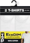 Lot de 2 t-shirts ecodim - DIM en promo chez Intermarché Hyper Lot de 2 t-shirts ecodim - DIM dans le catalogue Intermarché Hyper