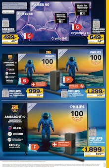 Fernseher im EURONICS Prospekt "GENAU RICHTIG. NEUES JAHR. NEUE RABATTE." mit 8 Seiten (Unna)