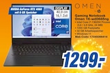 Aktuelles Gaming Notebook Omen Angebot bei expert in Bochum ab 1.299,00 €