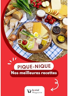 Prospectus Recettes de la semaine "PIQUE_NIQUE : Nos meilleures recettes" avec 1 page, valide du 12/05/2025 au 13/07/2025 pour Paris et alentours