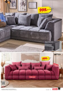 Sofa im Höffner Prospekt "POLSTER SPEZIAL!" mit 20 Seiten (Cottbus)