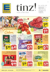 Cola im EDEKA Prospekt in Senden Aktueller EDEKA Prospekt mit Cola, "Aktuelle Angebote", Seite 1