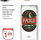 Faxe Premium Lager Angebote von Royal Unibrew bei GLOBUS Gera für 1,99 €