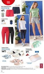 Prix et réduction Chaussures dans le prospectus Lidl en cours Offre Chaussures dans le catalogue Lidl du moment à la page 48
