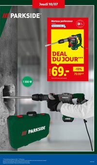Promotion Loisirs dans le prospectus Lidl, valable du 10/07/2025 au 16/07/2025 Promo Loisirs dans le catalogue Lidl du moment à la page 39