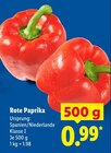 Lidl Eggesin - Rote Paprika Angebot im Prospekt Rote Paprika bei Lidl im Eggesin Prospekt für 0,99 €