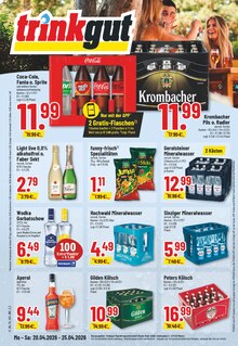 Coca Cola im Trinkgut Prospekt "Aktuelle Angebote" mit 10 Seiten (Bornheim)