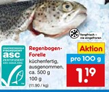 Regenbogen-Forelle im Angebot bei Netto Marken-Discount in Augsburg Regenbogen-Forelle Angebote bei Netto Marken-Discount Augsburg für 1,19 €