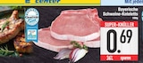 Bayerische Schweine-Koteletts von  im aktuellen EDEKA Prospekt für 0,69 €