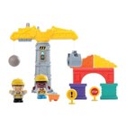 Picwictoys - Set chantier et sa grue : offre du catalogue Promo Set chantier et sa grue à 6,99 € dans le catalogue Picwictoys "Les soldes qui chamboulent tout sur des milliers de jouets !"