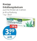 Erkältungsbalsam von Kneipp im aktuellen V-Markt Prospekt für 3,99 €