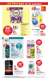 Prospectus Hyper U "L'ANNIVERSAIRE GAGNANT DES MAGASINS U" en cours à Stains, Page 24 Catalogue Hyper U en cours à Stains, "L'ANNIVERSAIRE GAGNANT DES MAGASINS U", Page 24