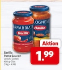 Aktuelle Barilla Angebote bei Markant Nordwest in Osnabrück Aktuelles Pasta Saucen Angebot bei Markant Nordwest in Osnabrück ab 1,99 €