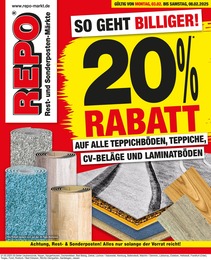 Repo Prospekt für Hennigsdorf: "Aktuelle Angebote", 20 Seiten, 03.02.2025 - 08.02.2025