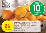 Promo Orange à jus et/ou à dessert à 2,15 € dans le catalogue Intermarché à Pocé-sur-Cissé