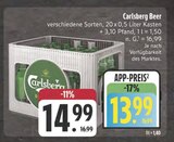 Beer im Angebot bei E center in Jena Beer Angebote von Carlsberg bei E center Jena für 13,99 €