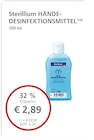 LINDA Offenburg - HÄNDE-DESINFEKTIONSMITTEL Angebot im Prospekt HÄNDE-DESINFEKTIONSMITTEL bei LINDA im Offenburg Prospekt für 2,89 €