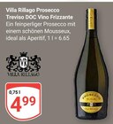 Prosecco Treviso DOC Vino Frizzante Angebote von Villa Rillago bei GLOBUS Bochum für 4,99 €