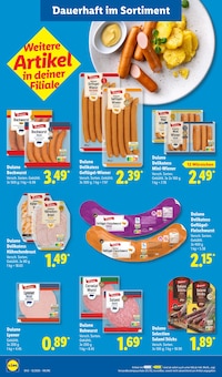 Wurst im Lidl Prospekt "LIDL LOHNT SICH" mit 68 Seiten (Göttingen)