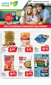 nah&frisch Supermarkt Prospekt der aktuellen Woche mit 7 Seiten, gültig von 21.09.2026 bis 26.09.2026, in Ostrhauderfehn und Umgebung Aktueller nah&frisch Supermarkt Prospekt in Ostrhauderfehn und Umgebung, "DER MARKT FÜR GUTES ESSEN UND TRINKEN" mit 7 Seiten, 21.09.2026 - 26.09.2026