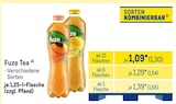 Eistee von Fuze Tea im aktuellen METRO Prospekt für 1,30 €