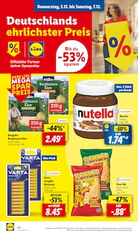 Nutella im Lidl Prospekt "LIDL LOHNT SICH" mit 62 Seiten (Garbsen)