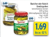 Gewürzgurken Angebote von Bautz'ner bei diska Chemnitz für 1,69 €