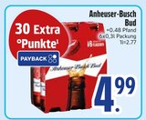 Bud von Anheuser-Busch im aktuellen EDEKA Prospekt für 4,99 €
