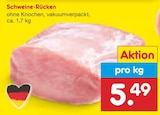 Netto Marken-Discount - Schweine-Rücken Angebot im Prospekt Schweine-Rücken bei Netto Marken-Discount im Prospekt "" für 5,49 €