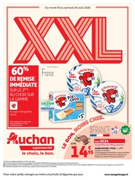 Prospectus Supermarchés Auchan Supermarché en cours, XXL, 12 pages, 18/08/2026 - 29/08/2026 Catalogue Supermarchés Auchan Supermarché en cours à Millau et alentours, XXL, 12 pages, 18/08/2026 - 29/08/2026