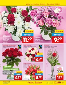 Blumen im Netto Marken-Discount Prospekt "Aktuelle Angebote" mit 58 Seiten (Karlsruhe)