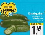 Snackgurken im EDEKA Prospekt Snackgurken von Von Herzen Regional im aktuellen EDEKA Prospekt für 1,49 €