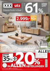 Couchtisch im XXXLutz Prospekt in Hennef Aktueller XXXLutz Prospekt mit Couchtisch, "Massivholzmöbel", Seite 1