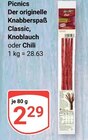 Picnics Classic, Knoblauch oder Chili im Angebot bei GLOBUS in Halle Picnics Classic, Knoblauch oder Chili Angebote bei GLOBUS Halle für 2,29 €