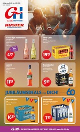 Bier im Huster Prospekt in Schneeberg Aktueller Huster Prospekt mit Bier, "Aktuelle Angebote", Seite 1