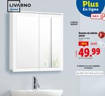 Armoire de toilette miroir - LIVARNO home en promo chez Lidl Alençon à 49,99 €