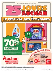 Catalogue Supermarchés Auchan Supermarché en cours à Barr et alentours, "25 JOURS AUCHAN", 28 pages, 21/04/2026 - 02/05/2026