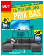Catalogue But à Seclin, avec 36 pages Prospectus But à Seclin, "Le retour des prix bas", 36 pages, 12/05/2020 - 06/07/2020