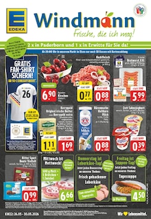 EDEKA Prospekt der Woche "Aktuelle Angebote" Seite 1, 26.05.2026 bis 30.05.2026 für Paderborn Aktueller EDEKA Prospekt "Aktuelle Angebote" Seite 1 von 26 Seiten für Paderborn