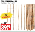 STAKETENZAUN im Angebot bei Wreesmann in Dresden STAKETENZAUN Angebote bei Wreesmann Dresden für 39,99 €