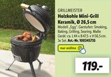 Holzkohle Mini-Grill Keramik Angebot in Cloppenburg Holzkohle Mini-Grill Keramik im aktuellen Prospekt bei Lidl in Cloppenburg