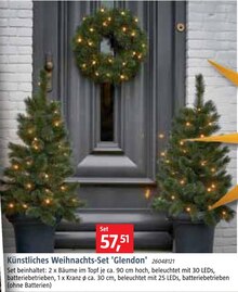 Künstliches Weihnachts-Set 'Glendon'